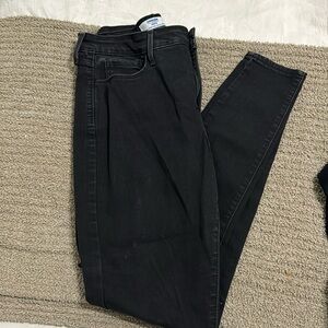 Levi ultra high rise super skinny jeans